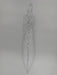 19" Glitteracrylic Dripping Icicle Ornament" MTX57112-CLFR - DecoExchange®