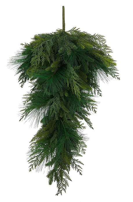 32"L Uv Black Spruce Teardrop Green XX5044