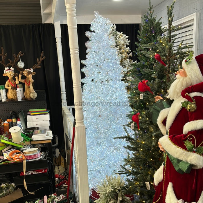 7.5 Crystal White Pine Christmas Tree