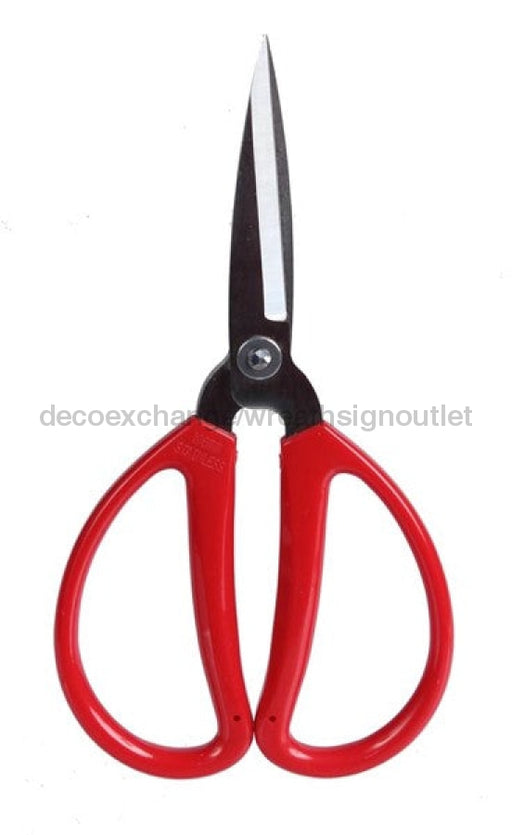 7.75"L Scissors Red Handle MT1042 - DecoExchange