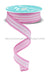 7/8’’X10Yd Glitter Vertical Stripe Light Pink/White RGF797415 Ribbon