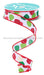 7/8’’X10Yd Gumdrops Wht/Red/Green/Cream RGF7630HF ribbon