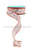 7/8’’X10Yd Mini Berry Branch Cream/Orange/Burgundy Rgf7472C2 Ribbon
