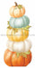 70’H X 30’W Pumpkin Stack Porch Sign Orange/Cream/Yellow/Blue Ha904276