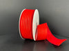 Red Velvet Gold Pressed Thin Stripes Ribbon 71665-09-15