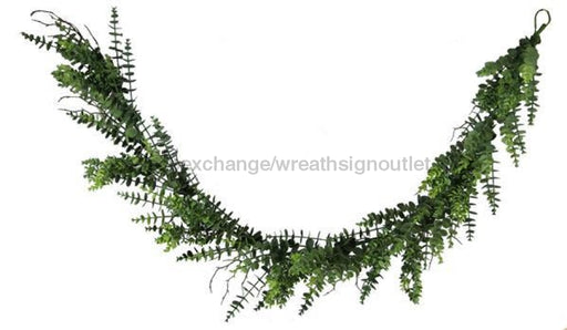 72"L Eucalyptus Garland Tt Green FG5533 - DecoExchange