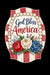 Patriotic Welcome Sign, , MF-W-0016-DH, 22" Door Hanger