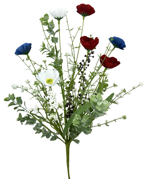 Poppy Spray H21 74265RWB - DecoExchange®