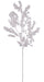 33"L Berry Spray Pearl White EC4450C6