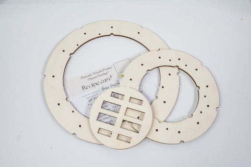 Pancake Wreath Frame Patent Pending Bundle 22 Door Hanger