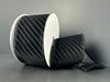 Black Diagonal Line Pressed All Velvet, 2.5"X10Y 76601-40-21