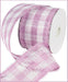 4"X20YD Woven Check Paper Mesh Orchid/White RR700244