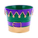 7’’Dia X 5.5’’H Mardi Gras Pot Xc0180 Container