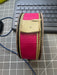 1.5" X 10Yds Slub Dupion Metallic Gold Back, Hot Pink 05-1946 - DecoExchange®