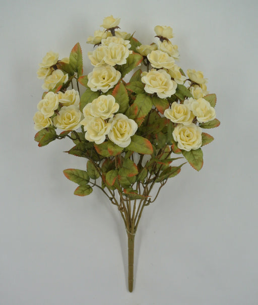 15.5 In Mini Rose Bush X 9 85206-BEIGE