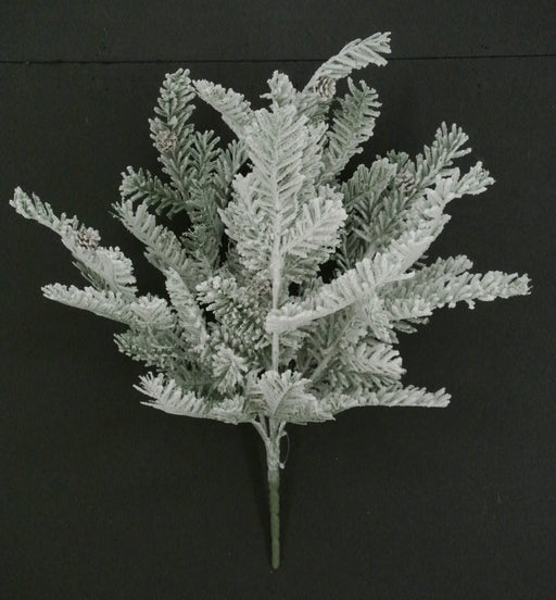 20" Snowed Pine Bush