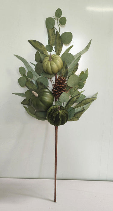 30 In Pumpkin Pinecone Spray 85353-GN