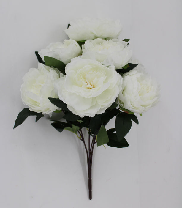 21 In Peony Bush 85686-WT - DecoExchange®