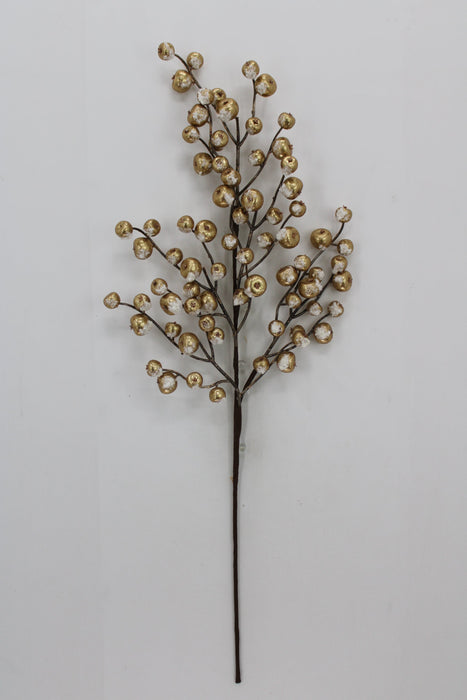 30 In Mini Crabapple Spray 85761-GOLD