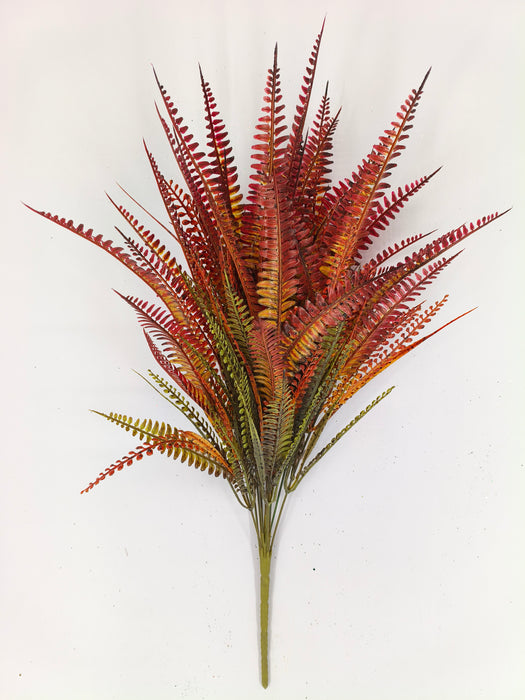 24 In Mixed Plastic Fern Grass 85907