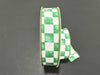 Ivory Linen/Sage Watercolor Checks, 1.5"X50Y 861-09-607