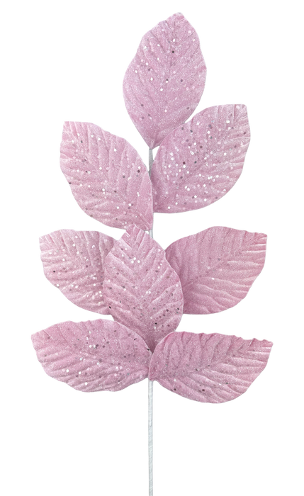 Magnolia Lvs Spray x 8 H28 Pink 86321PK