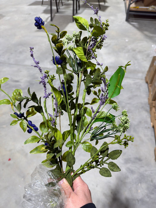 Lavender Mix Lvs Spray H28 63046SP28 - DecoExchange®