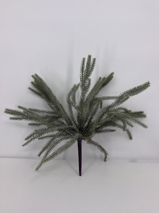 15in Bush-Soft Touch Norfolk Pine Flocked Green IP512011