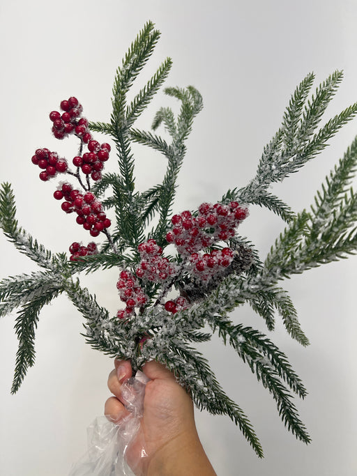 25" Pine Berry Cone Spray W 32124 - DecoExchange®