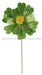 8’’Dia Sequin Flower Stem 18’’Oal Light Green Fh814349 Pick