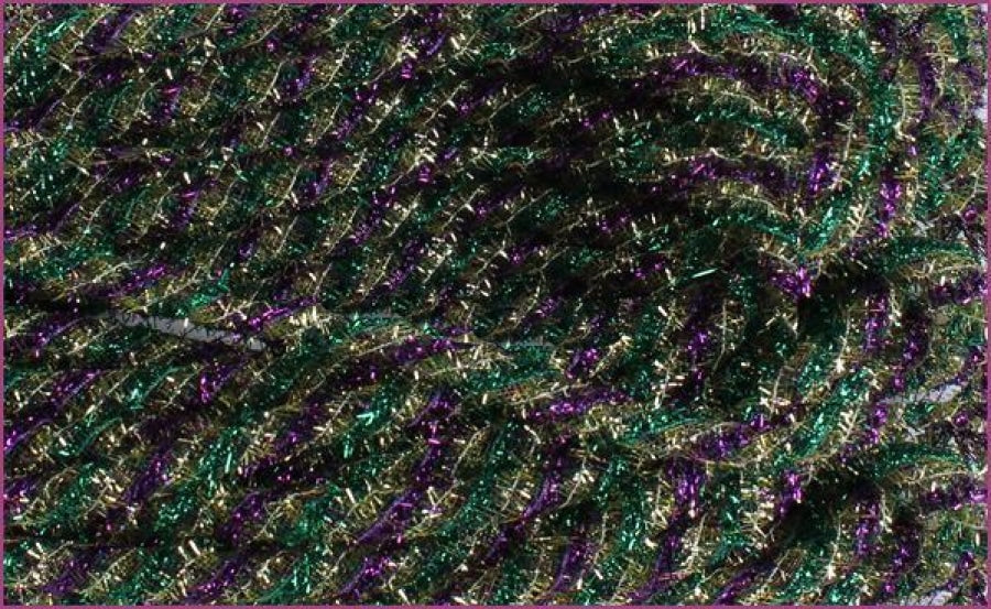 8Mmx20Yd Tinsel Flex Tubing Mardi Gras Re3543J4 Rope