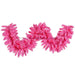 9’ Flocked Pink Artificial Christmas Garland Dura-Lit Led Lights. K168815Led Base