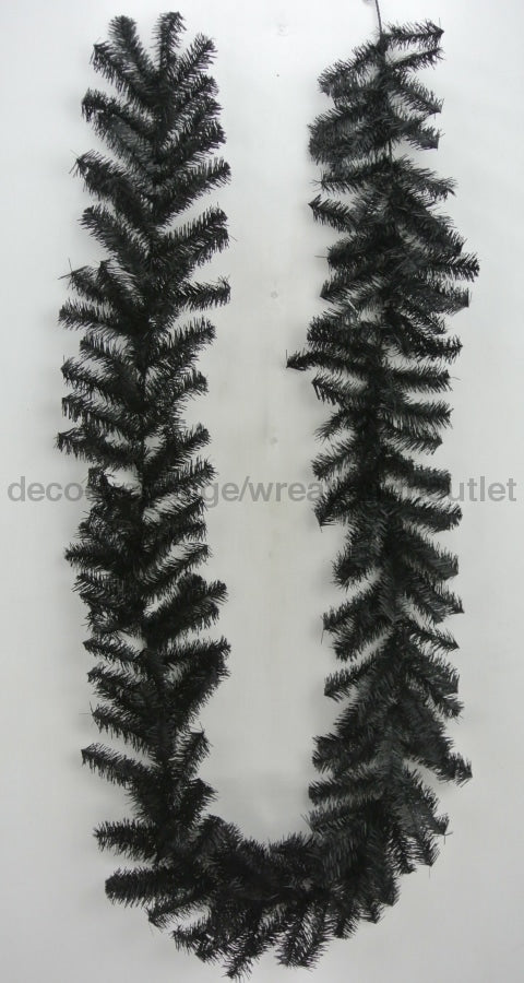 9 Ft Pvc Halloween Garland 81191-BK - DecoExchange®