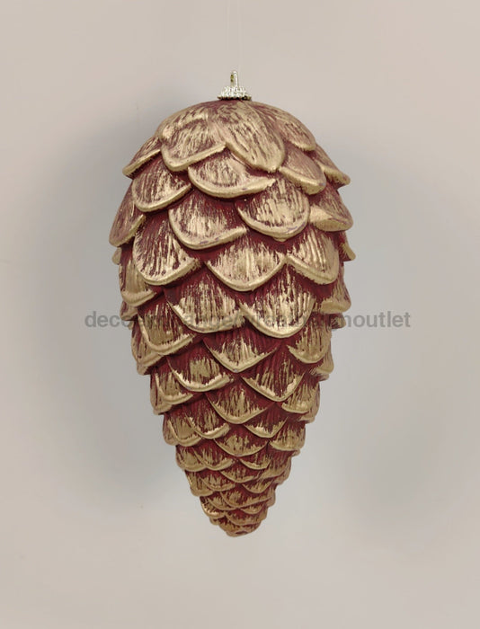 9 In Hanging Pine Cone 32180 DK.RDGD Attachent