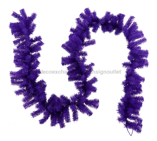 9’ X 10’’ Pvc Garland Purple XX964623 base