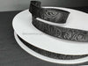 984205 - 21C: (42466 - 05 - 21C) Black Flower Embossed 7/8’X50Y Ribbon