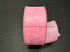 841-40-461: Pink Flower Embossed 2.5X50Y Ribbon