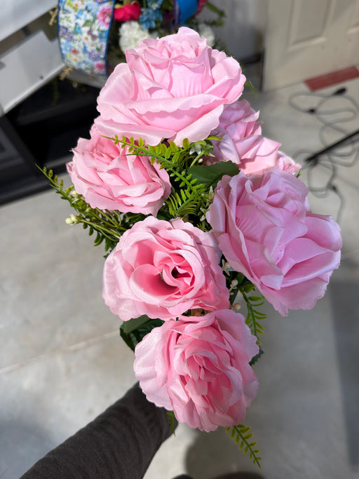 Elegant Rose - 9 Stems - Pink - 52548 - DecoExchange®
