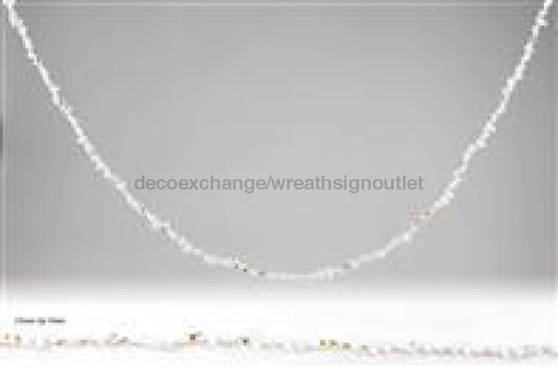 9'L Popcorn Garland White XG780527 - DecoExchange