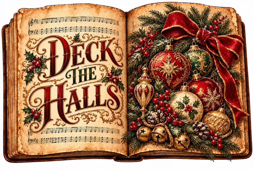 Deck the Halls Vintage Songbook - DCO-W-1567