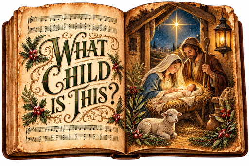 What Child Is This Vintage Songbook - DCO-W-1569