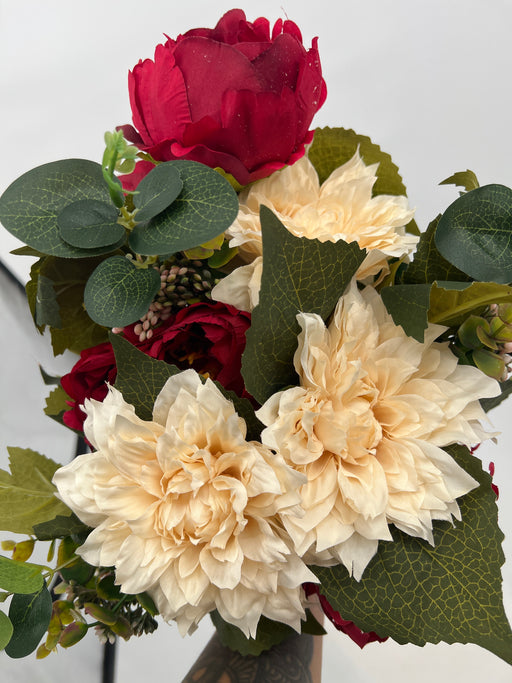 20 In Peony Dahlia Bush X 10 84702-RDBEIGE - DecoExchange®