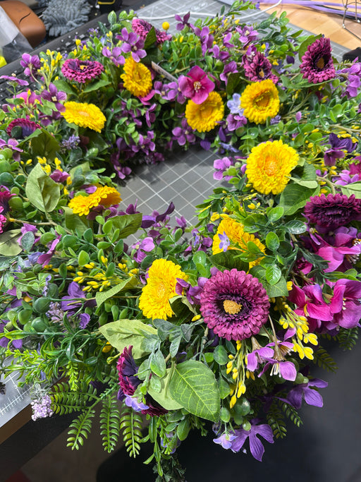 28In Crysanthemum Wreath Pa1790L-Mix - DecoExchange®