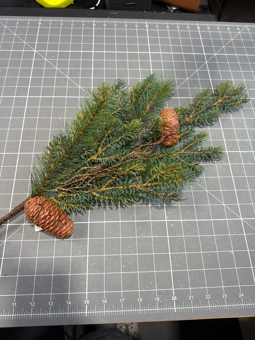 PVC Mixed Pine Spray 38354