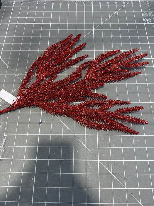 Xmas Pine Spray Red 60163