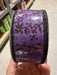 1.5"X10Yd Glitter Mini Leaf Vines Purple/Black RGH129223 - DecoExchange®