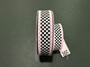 Pnk Dupioni/Blk-Wht Chex Back/Thckr Wire, 1"X10Y D46632-10-03 - DecoExchange®
