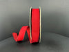 Red Lush Velvet/Red Glitter Back, 1"X10Y D62602-10-13
