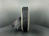 Black Lush Velvet/Black Glitter Back, 1"X10Y D62602-10-20