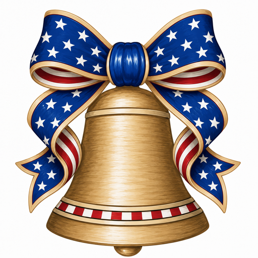 Patriotic Liberty Bell No Text, DBJ-W-0019, DBJ-W, 12in Sign For Wreath, Wood Wreath Sign